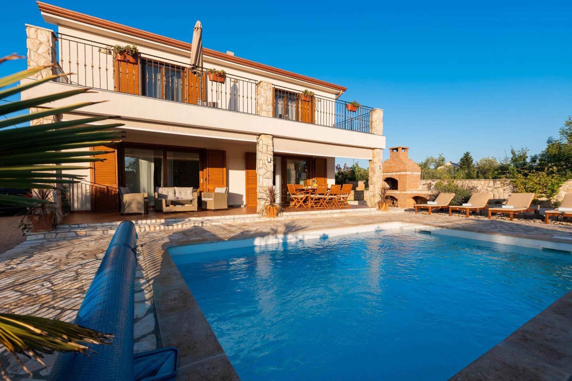 Villa Sara - Perfect Family Holiday Brzac Exterior photo